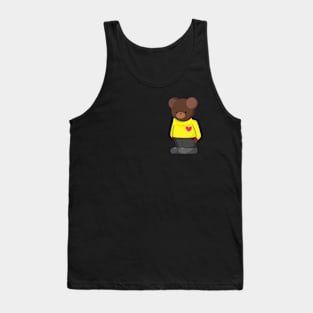 bumbbear yellow Tank Top